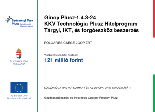 Szechenyi terv plusz